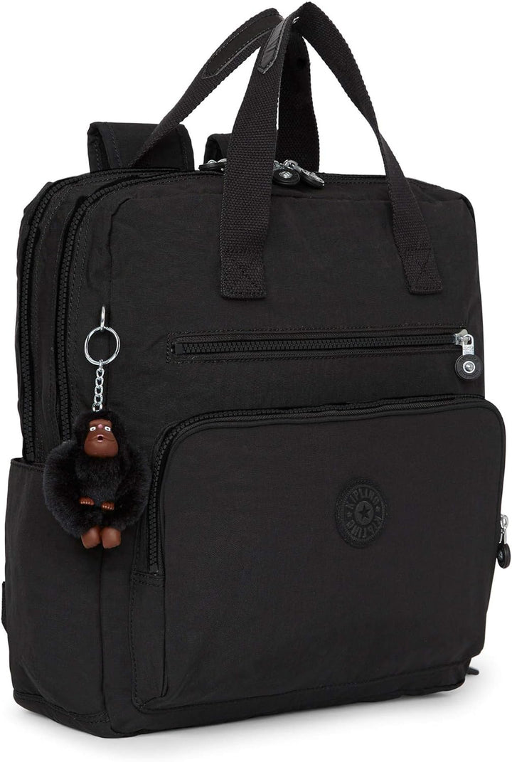 Kipling Audrie Rucksack Wickeltasche Peri Blau Schwarz, Schwarz