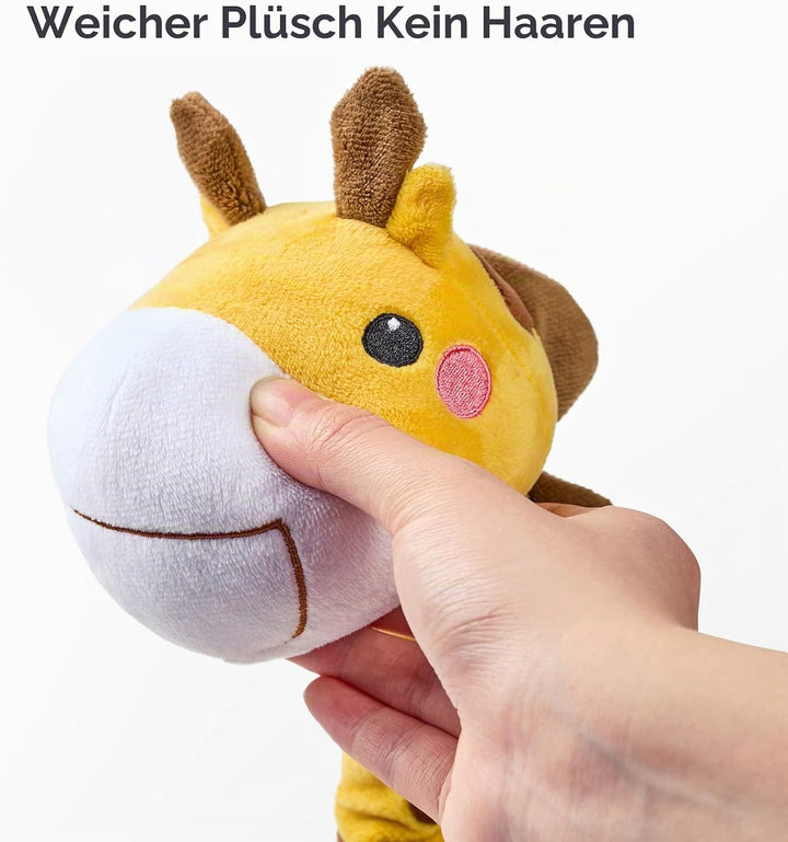 TUMAMA Baby Plüschtier Sprechende tanzende Giraffe Spielzeug Geschenke für Jungen Mädchen,Kinder Plü
