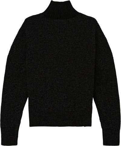 s.Oliver Mädchen Pullover mit Stehkragen und Rippstruktur 152 Schwarz, 152 Schwarz