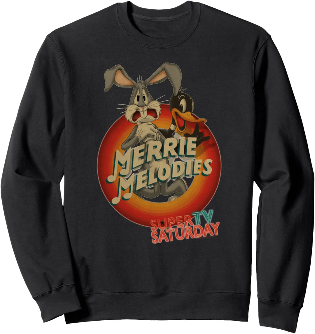 Looney Tunes Merry Melodies Bugs and Daffy Sweatshirt
