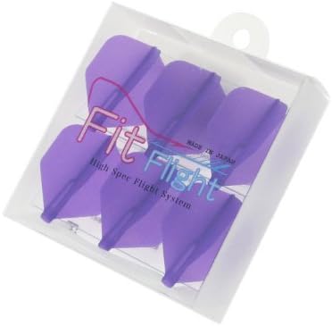 COSMO DARTS - Fit Flight Purple Shape - Dart Flights