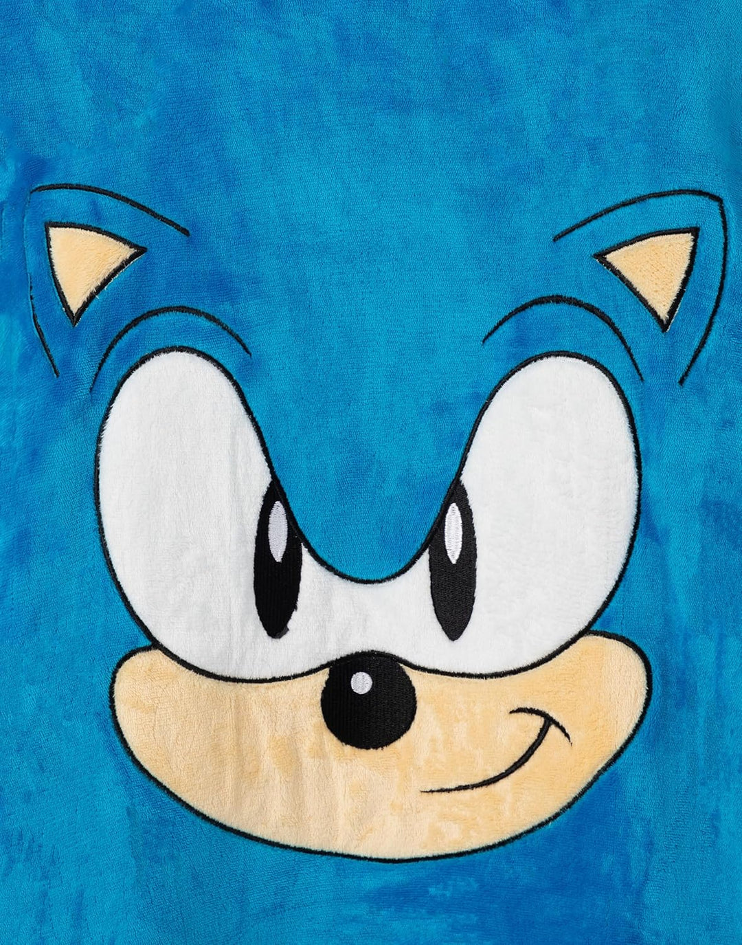 Sonic Boys' Blue Fleece Hooded Blanket | Diese blaue Jungenkapuzenjacke ist perfekt, um an kühlen Ta