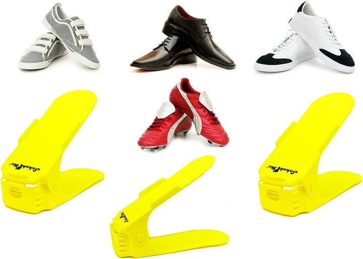 5 x Verstellbarer Profi Schuhstapler Schuhorganizer Schuhhalter – Magic Shoe Rack Organizer - Sparse