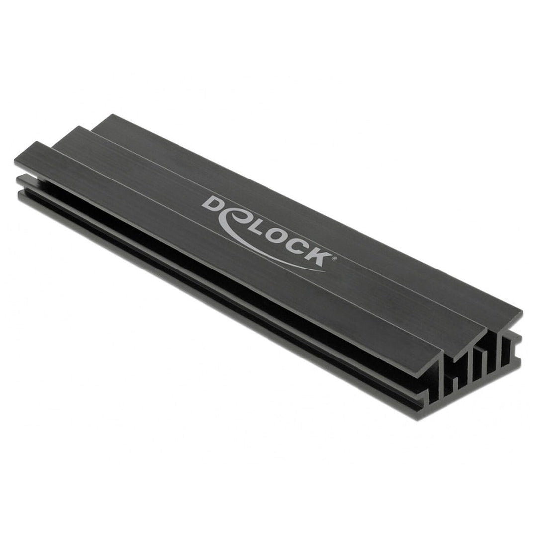 DeLOCK Kühlkörper 100 mm für M.2 Modul, schwarz
