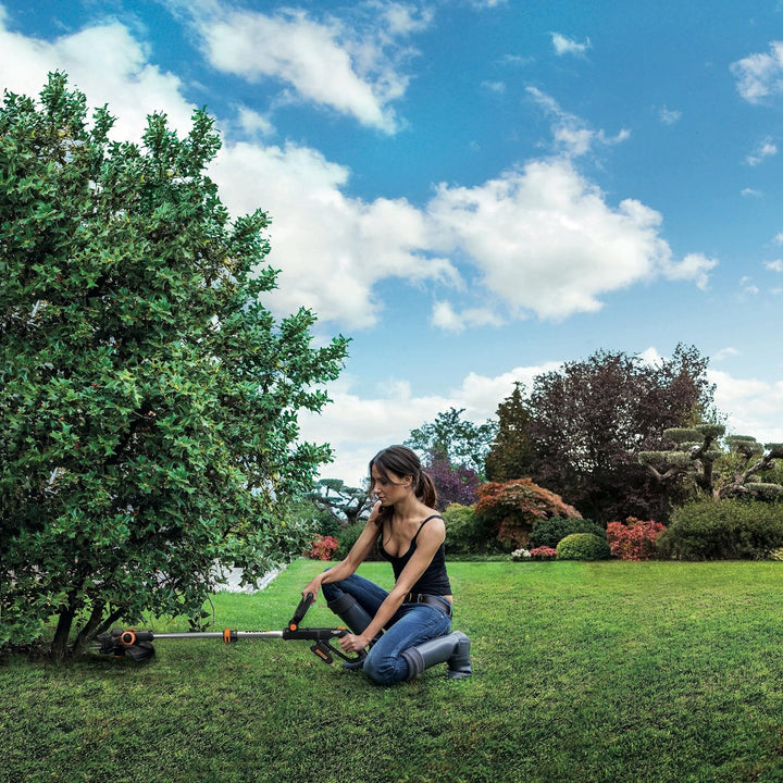 WORX WG163E.9 Akku Rasentrimmer 20V – Kantenschneider Rasen – 2-in-1 Funktion: Rasentrimmer und Kant