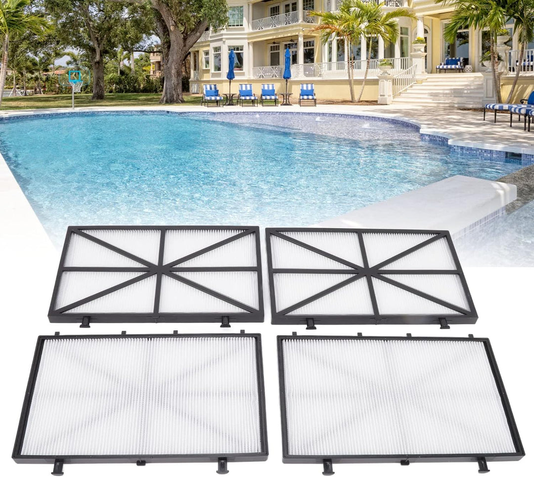 CHICIRIS Pool-Reinigungsfilter, 4er-Pack Robotic Pool Ultra Fine Filterkartuschen-Ersatz, Kompatibel