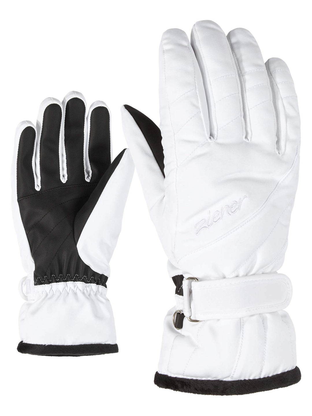 Ziener Damen Kileni Pr Lady Glove Ski-Handschuhe/Wintersport 6.5 Weiss, 6.5 Weiss