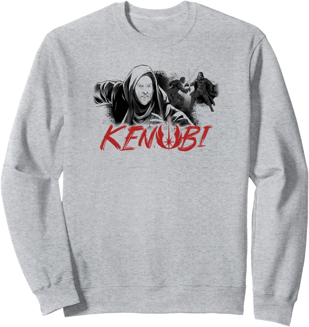 Star Wars: Obi-Wan Kenobi Vader And Kenobi Script Poster Sweatshirt