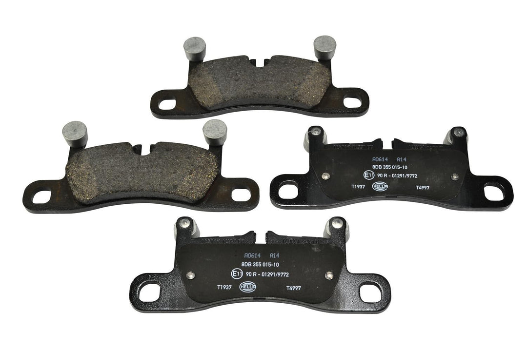 HELLA PAGID 8DB 355 015-101 Bremsbelagsatz - T1937 - Dicke/Stärke: 17.2mm - Bremssystem: Brembo - fü
