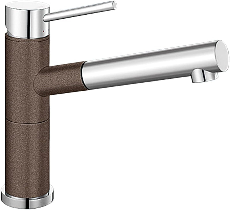 BLANCO ALTA-S Compact Schlauchbrause Hochdruck Cafe/Chrom, Schlauchbrause Hochdruck Cafe/Chrom
