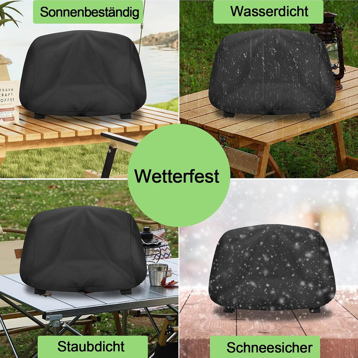 Abdeckung für Ninja Woodfire XL, Wetterfest Abdeckhaube für Ninja Woodfire Pro XL, 420D Oxford Grill
