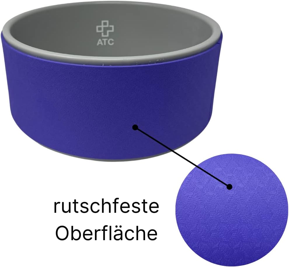 Yoga Rad in verschiedenen Farben als Hilfsmittel für Asanas, Pilates- und Yogaübungen - Rückenrolle,