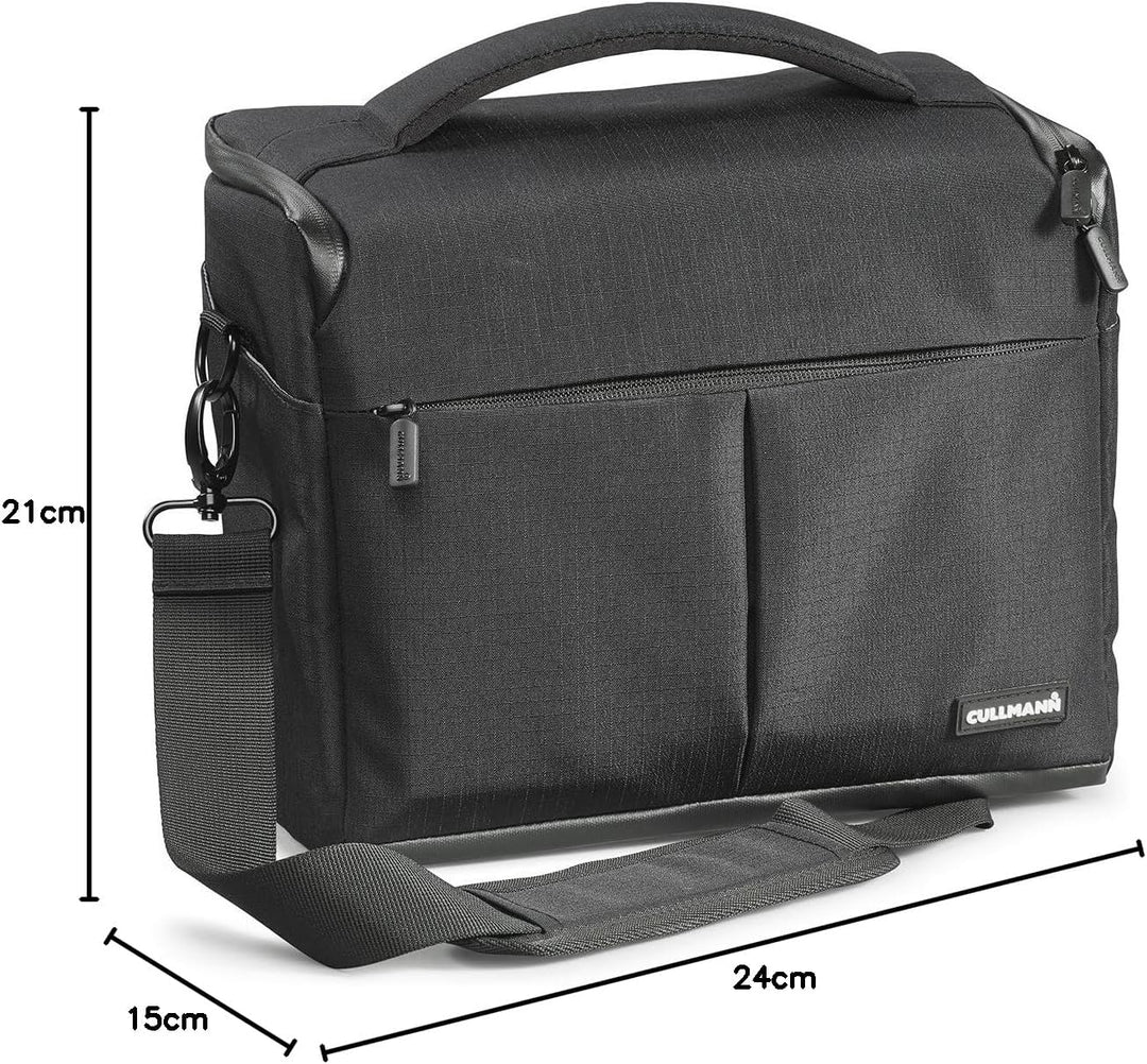 Cullmann 90400 Kameratasche mit Tragegurt Schwarz Equipment 230x180x130 Schwarz, Equipment 230x180x1