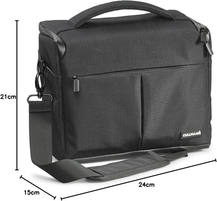 Cullmann 90400 Kameratasche mit Tragegurt Schwarz Equipment 230x180x130 Schwarz, Equipment 230x180x1