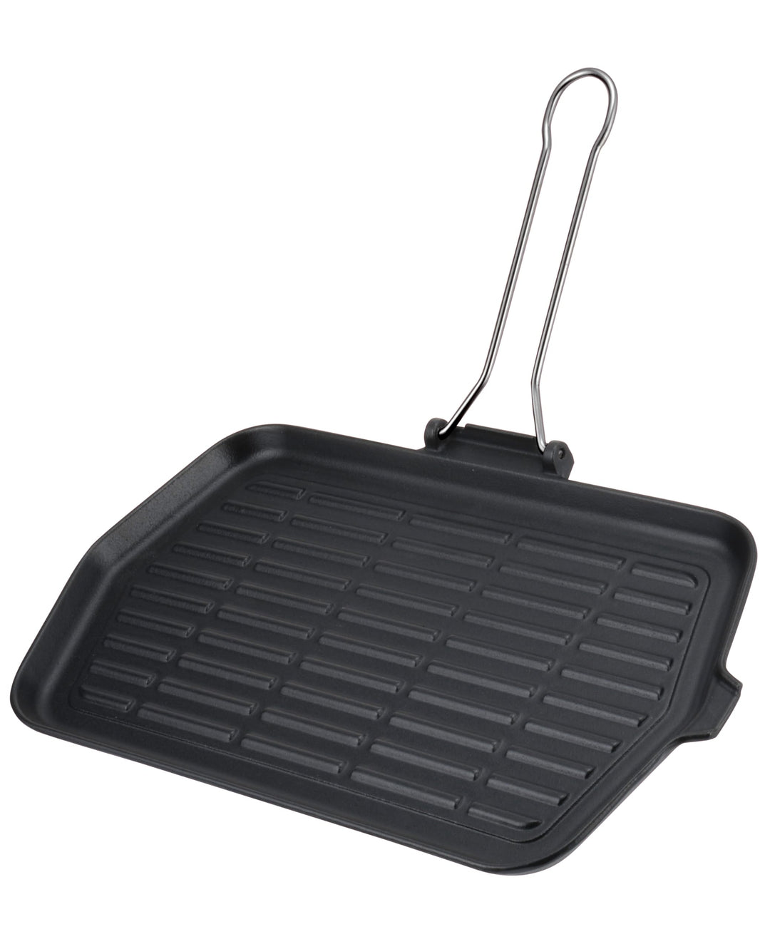 Ilsa Dietella Grillpfanne, aus Gusseisen, Aluminium, Anthrazit, 36 x 23 cm