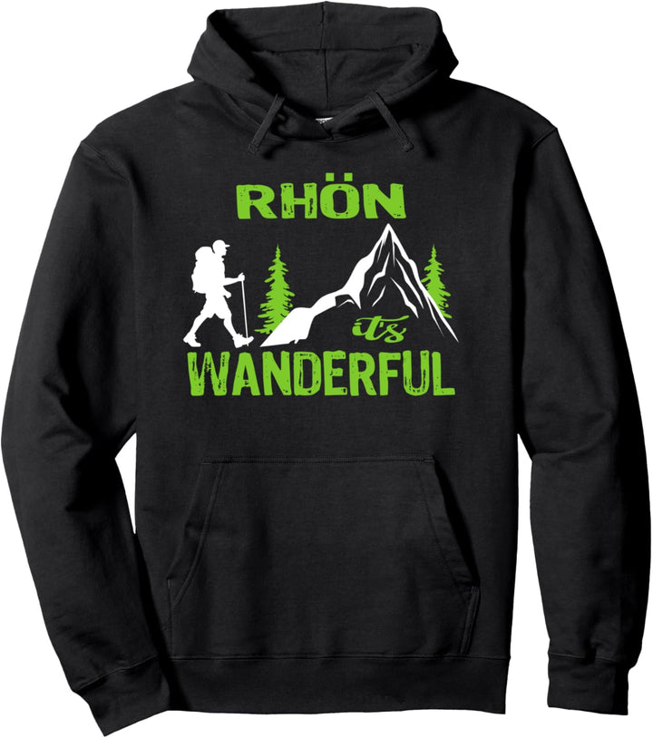 Wandern Wanderful Rhön Design Pullover Hoodie