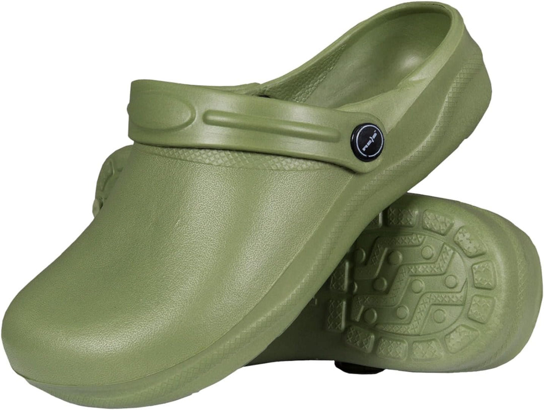 REIS Unisex Clogs & Pantoletten, Grün
