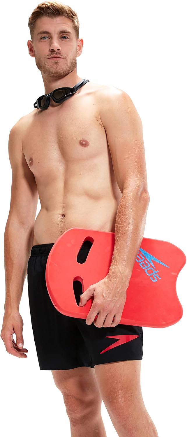 Speedo Herren Essentials 16" Wassershort (1er Pack) XS Black/Fed Red, XS Black/Fed Red