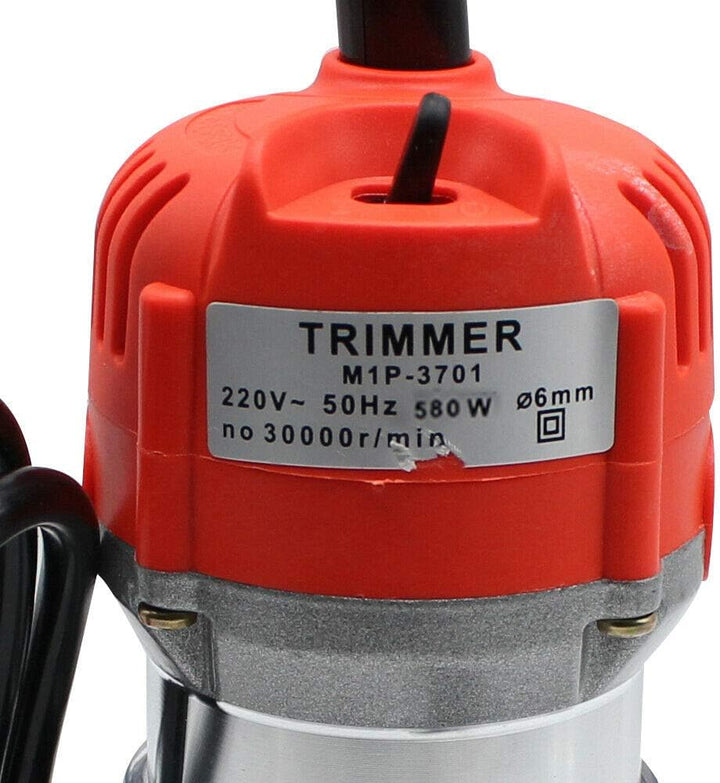 6.35mm(1/4") Kantenfräse Electric Hand Trimmer Multifräse 800W Holzfräse 220V 30000r/min der Holzver