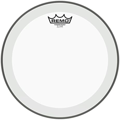 Remo Powerstroke® 4 Schlagzeugfell, transparent, 30,5 cm (12 Zoll) Durchmesser Powerstroke P4 Snare/