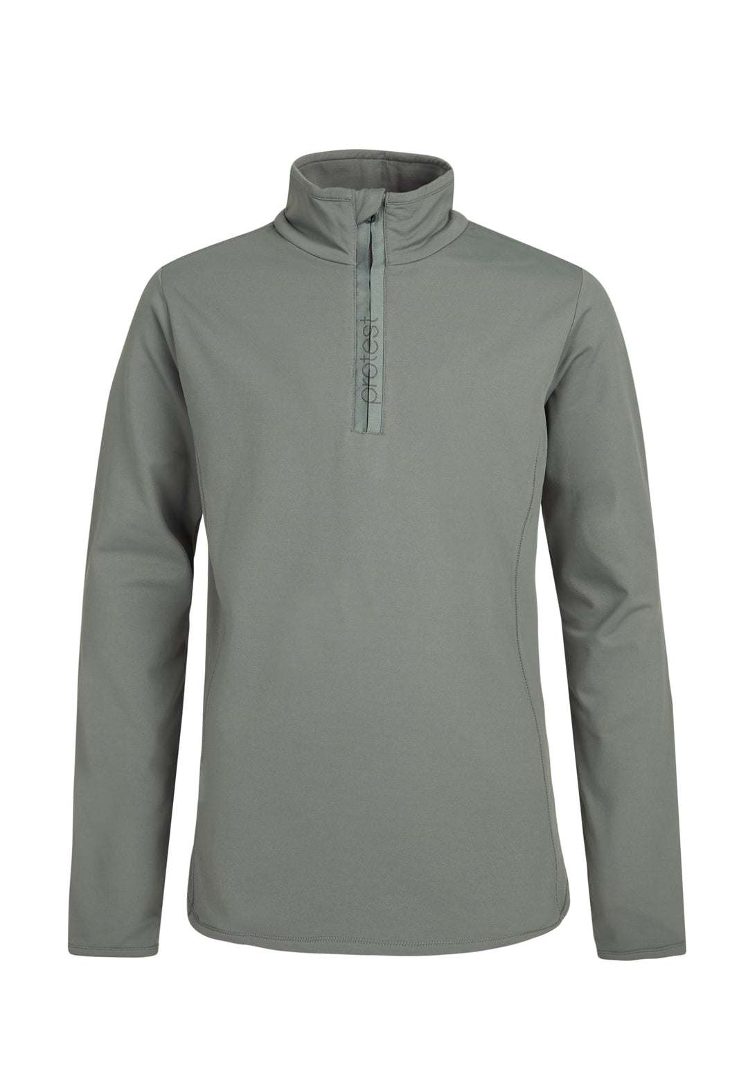 Protest Mädchen 1/4-reissverschluss FABRIZOY JR 128 Mistygreen, 128 Mistygreen