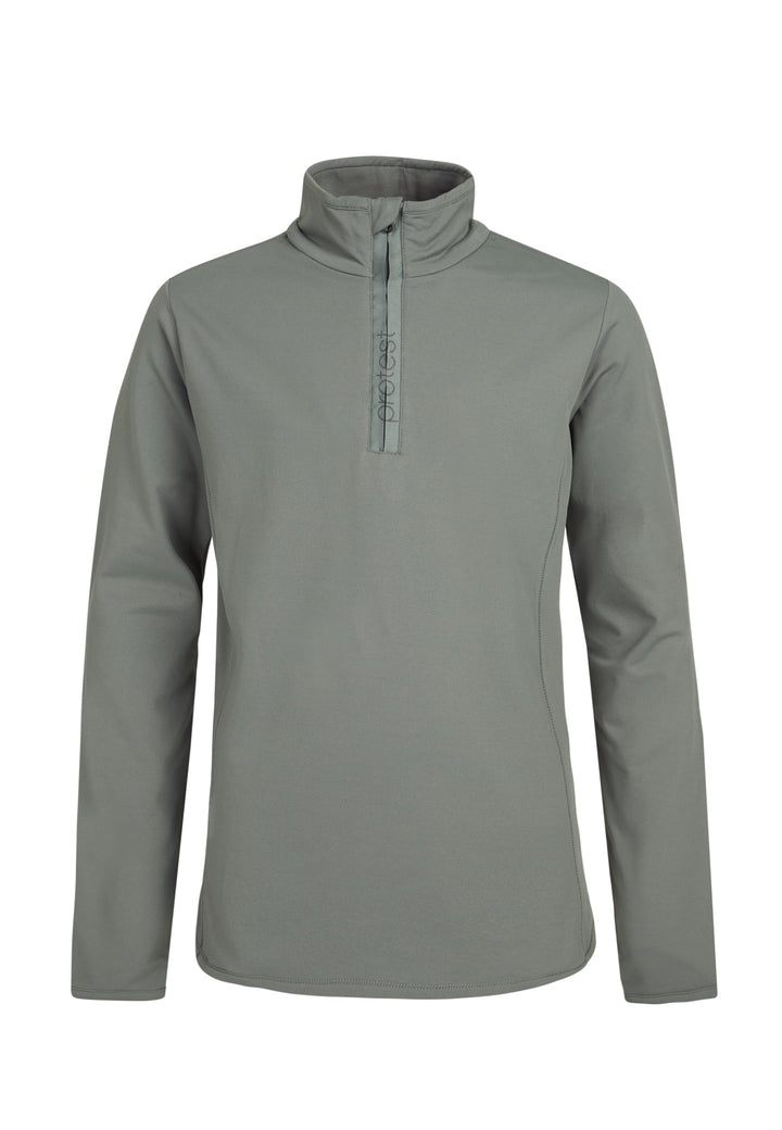 Protest Mädchen 1/4-reissverschluss FABRIZOY JR 128 Mistygreen, 128 Mistygreen