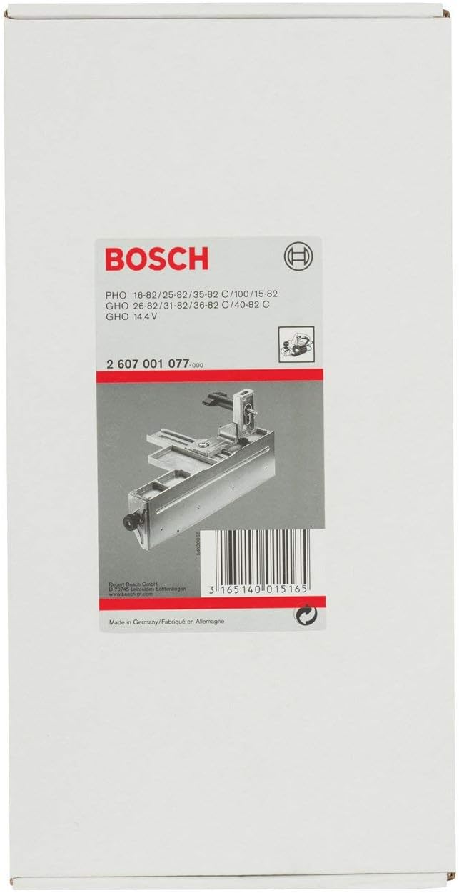 Bosch Professional 1x Parallel- und Winkelanschlag (mit 45°-Einstellung, Zubehör für Hobel)