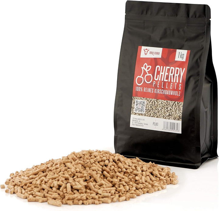 BBQ-Toro Pellets Set aus 100% Holz | Auswahl aus 7 Sorten à 1 kg | Smokerpellets für Grill, Smoker,