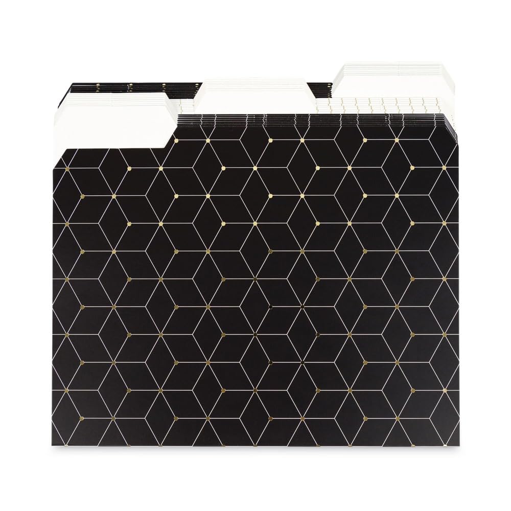 U Brands Fleuri Fashion Fächermappe 24 Pack Modern, klassisch, Modern, klassisch