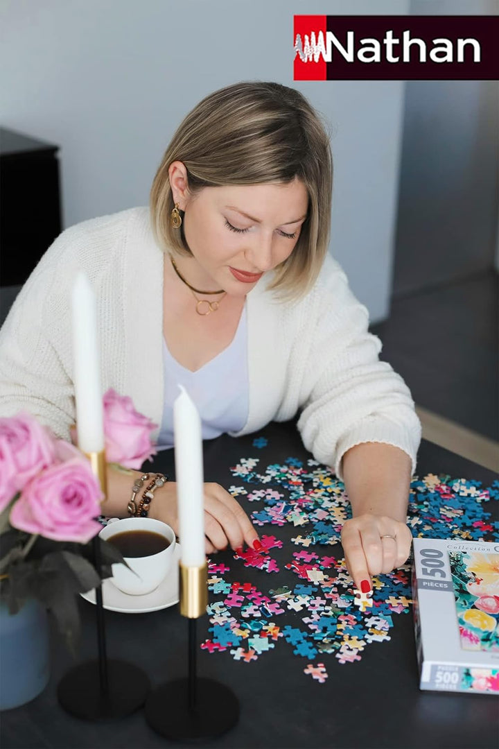 Puzzles Nathan 4005556878871 2000 Teile – Scrapbooking Disney Classique Puzzle für Erwachsene