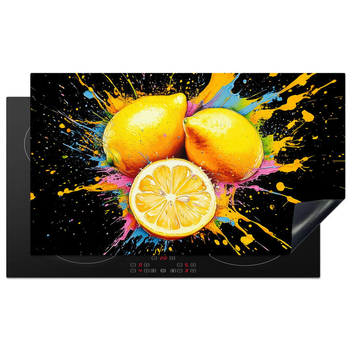 Herdabdeckplatte 90x52 cm Einteilig Induktionsmatte Küche Abdeckung Ceranfeld Herd Abdeckplatte Deko