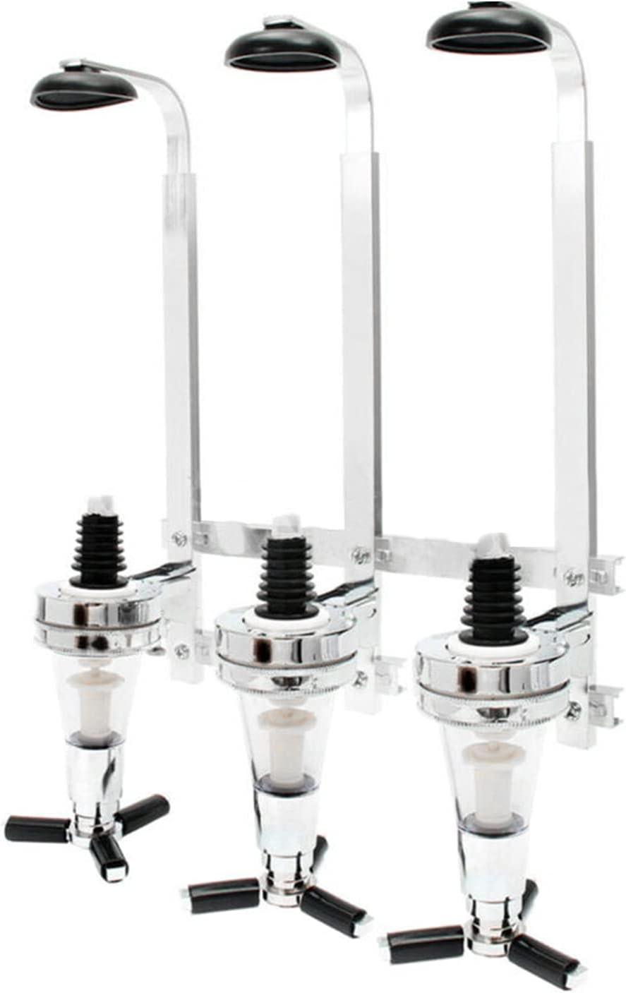 Flaschenhalter Wand und Dosierer, Baroptik für Homebar, Optik Spender für Spirituosen, Bar Butler Ge