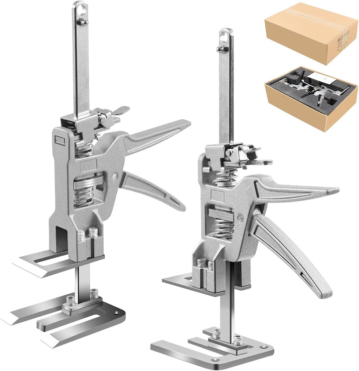 MaxAwe 2 STK Arbeitssparender Arm Handheld Jack Tool mit 2 Einstellgeschwindigkeiten, 31cm Höhenvers