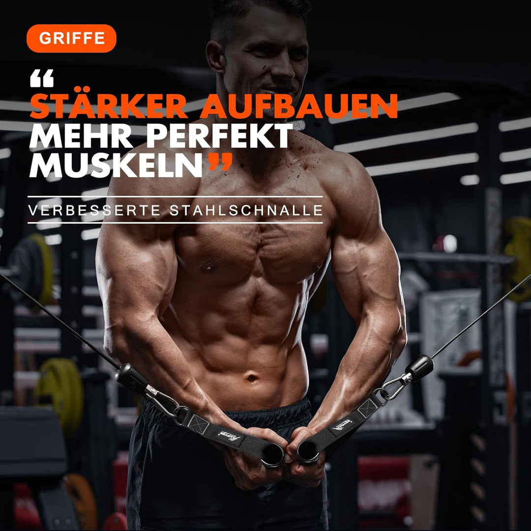 HPYGN Griffe für Fitnessbänder, für Widerstandsbänder, Krafttraining Und Cardio-Training Fitnessgerä