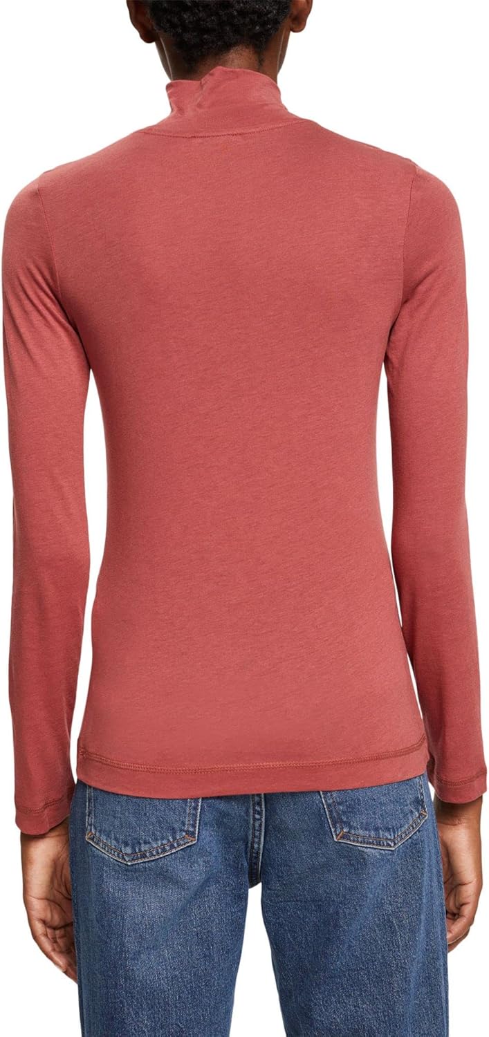 ESPRIT Damen T-Shirt, 805/Terracotta