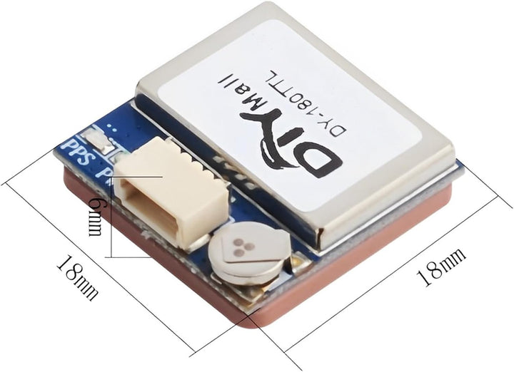 DY-180TTL GPS-Empfängermodul Dual Glonass Navigationsmodul TTL-Level 9600bps Mit Antenne für Arduino