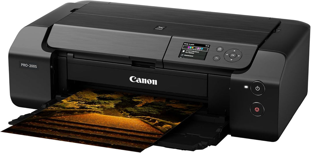 Canon PIXMA PRO-200S Farbtintenstrahldrucker Fotodrucker DIN A3+ (Hochglanzdruck, WLAN, USB 2.0, WiF