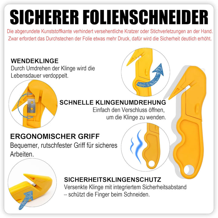 12 Stück Blau Selbstklebender Reissverschluss, 220 cm x 7,6 cm, Schwerlast-Doppelseitiger Reissversc