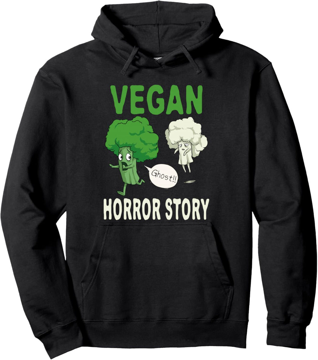 Vegan Horror Story Halloween Kostüm für Veganer Pullover Hoodie