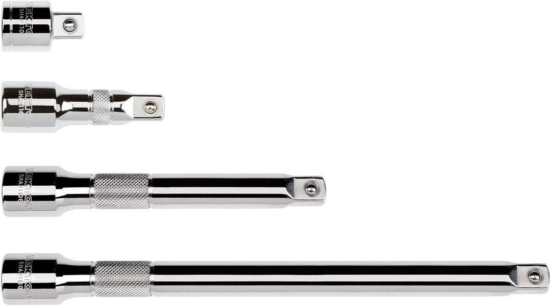 TEKTON 1/2 Zoll Antriebsverlängerung Set, 4-teilig (1-1/2, 3, 6, 10 Zoll) | SHA92011 4-Piece (1-1/2,