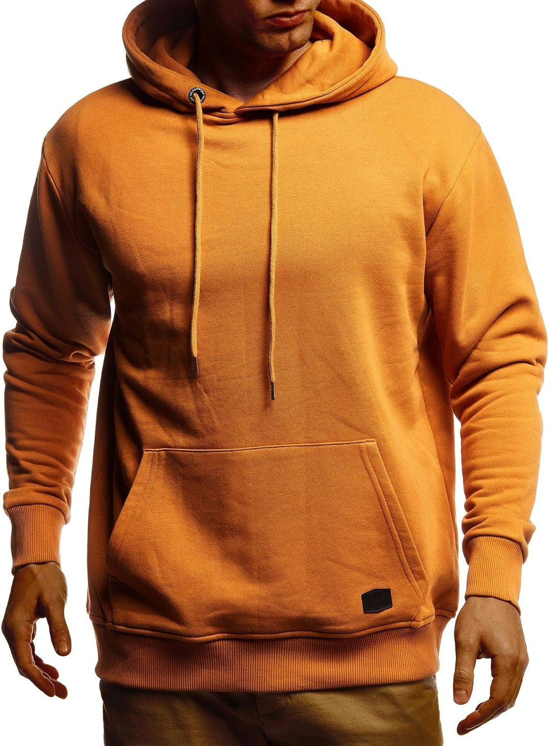 Leif Nelson Herren Hoodie Pullover mit Kapuze Oversize Kapuzenpullover für Männer Pulli Longsleeve S
