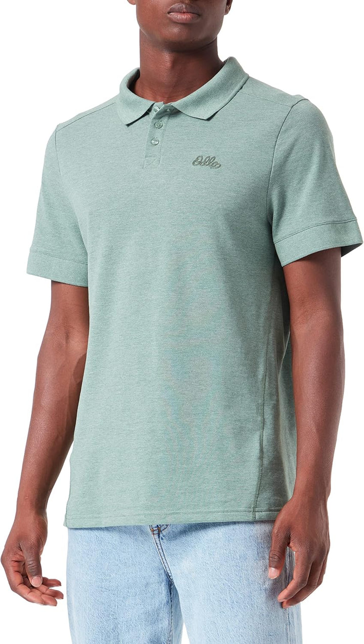 Odlo Herren Nikko_550312 Kurzarm Polo Shirt L Myrtle Melange, L Myrtle Melange