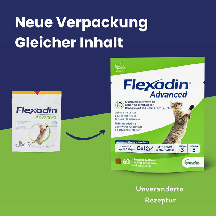 Flexadin Advanced für Katzen von Vetoquinol 60 Stück