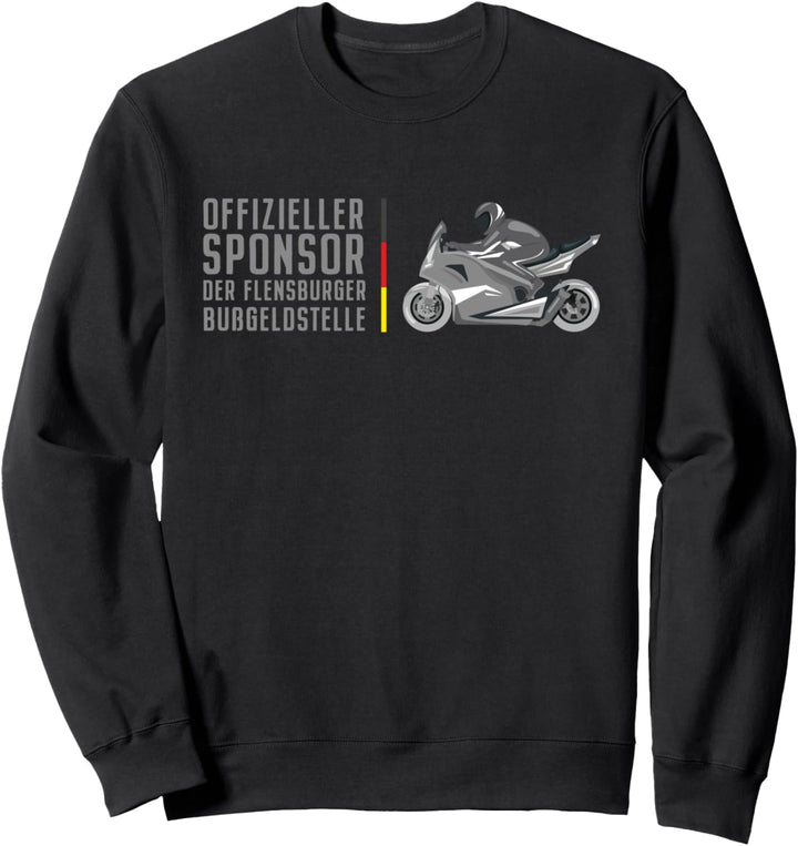 Offizieller sponsor der Flensburger Bussgeldstelle Sweatshirt