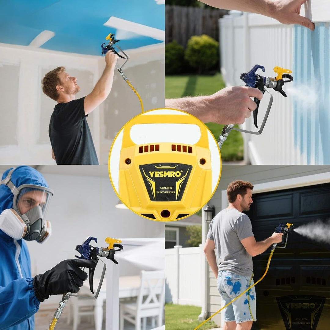 Farbsprühsystem,Airless farbsprühgerät 3200psi,hocheffiziente Airless spritzgerät wandfarbe,Keine Ve