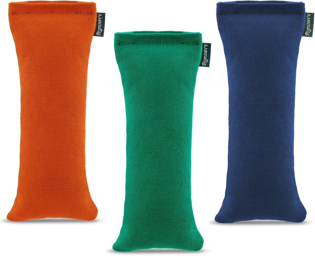 Romneys Welpen-Dummy, ca. 200g (Orange + Grün + Blau), Orange + Grün + Blau