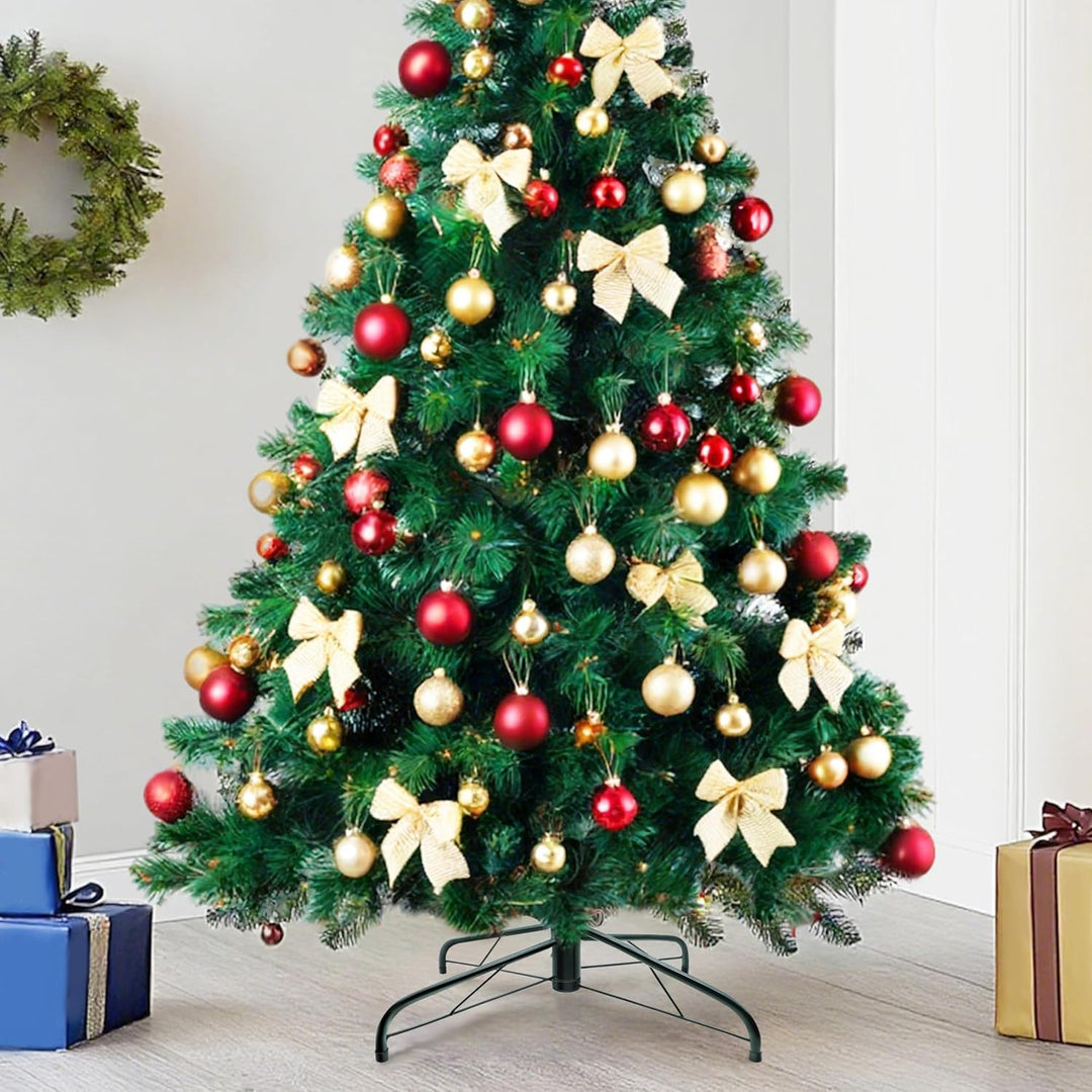 Weihnachtsbaumständer 50/60 cm - Extra Grosser Christbaumständer mit 3.2 cm Bohrung -Der dreieckige
