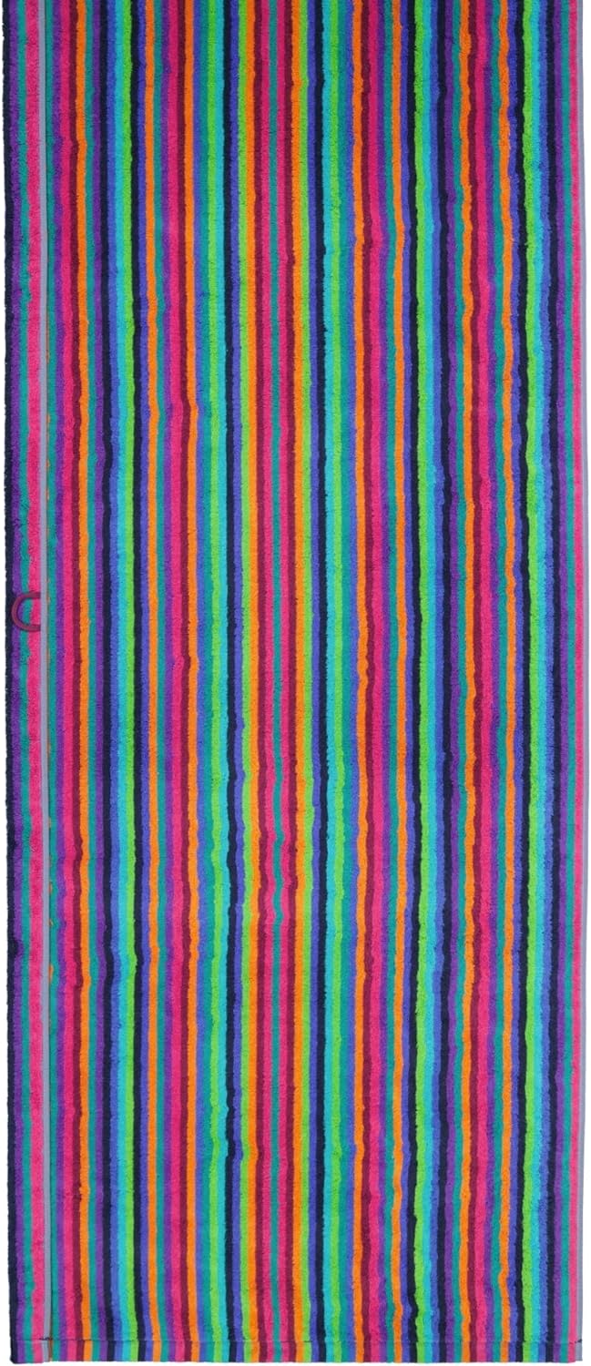 CAWÖ Home Handtücher Life Style Streifen 7048 Multicolor - 84 Saunatuch 70x180 cm, Saunatuch 70x180