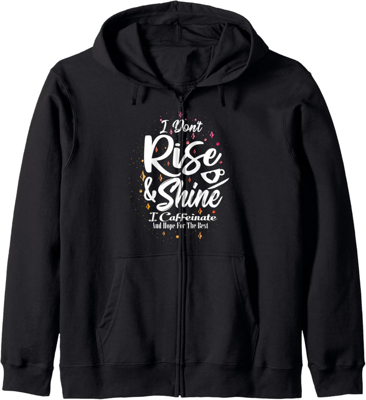 Ich Koffeinate Und Hoffnung Für Die Beste Süss Kaffee Lover Kapuzenjacke