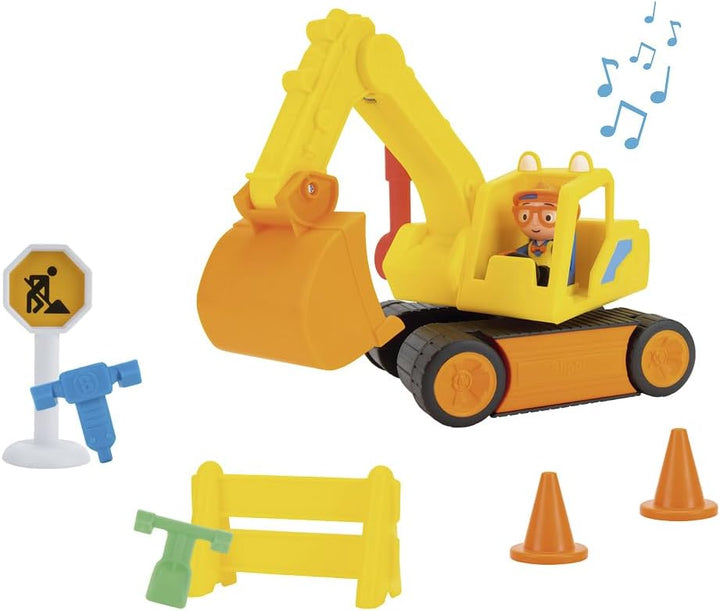 Blippi BLP0095 EA Bagger, Gelb Blippi Bagger, Blippi Bagger